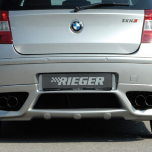 Difusor trasero Rieger para BMW Serie 1 E87 (no compatible con M-Series)