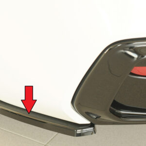 Difusor Trasero Rieger para BMW Serie 1 (F20/F21) - Compatible con Paragolpes M