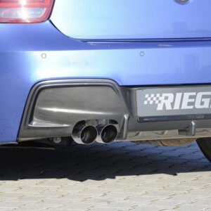 Difusor Trasero Rieger para BMW Serie 1 (F20/F21) - Compatible con Paragolpes Trasero M