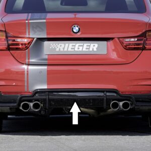 Difusor Trasero Rieger para BMW Serie 4 (435i/440i)