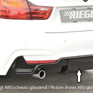 Difusor Trasero Rieger para BMW Serie 4 (F32/F33/F36)