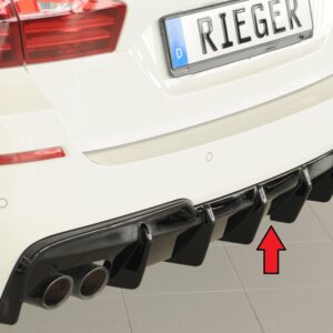 Difusor Trasero Rieger para BMW Serie 5 F10/F11 (Sedán y Touring)