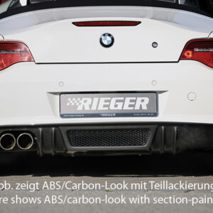 Difusor Trasero Rieger para BMW Z4 (E85) Coupé y Roadster