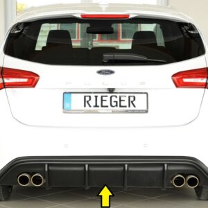 Difusor Trasero Rieger para Ford Focus 4 (DEH) - Modelos Compatibles