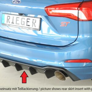 Difusor Trasero Rieger para Ford Focus 4 (DEH) - Sportendrohr