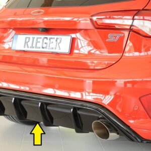 Difusor Trasero Rieger para Ford Focus 4 (DEH) - Sportendrohr