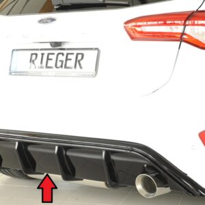 Difusor Trasero Rieger para Ford Focus 4 (DEH) - ST-Line