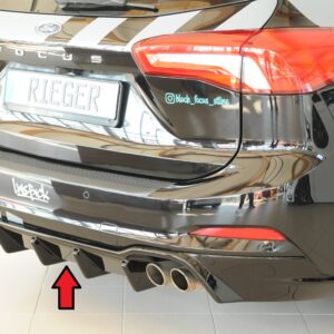 Difusor Trasero Rieger para Ford Focus 4 (DEH)
