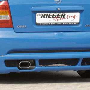 Difusor Trasero Rieger para Opel Astra G (3 puertas, Cabrio y Coupé)