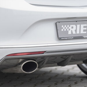 Difusor Trasero Rieger para Opel Astra J (5 puertas y Schrägheck)