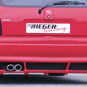 Difusor Trasero Rieger para Opel Corsa B (3 y 5 puertas)