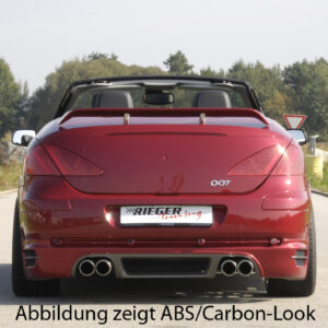 Difusor Trasero Rieger para Peugeot 307 Cabrio CC