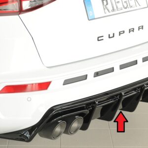 Difusor Trasero Rieger para Seat Ateca Cupra (5FP)