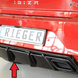 Difusor Trasero Rieger para Seat Ibiza (KJ) y Seat Ibiza FR (KJ)