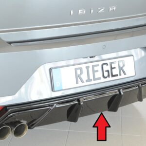 Difusor trasero Rieger para Seat Ibiza y Ibiza FR