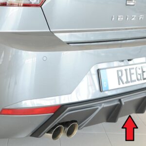 Difusor Trasero Rieger para Seat Ibiza y Ibiza FR (KJ) 5 Puertas