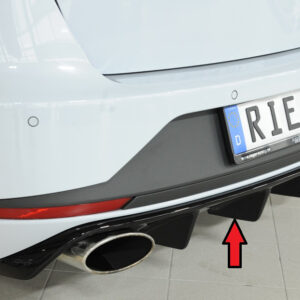 Difusor Trasero Rieger para Seat Leon Cupra (5F) - 5 Puertas (ST/Kombi)