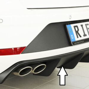 Difusor Trasero Rieger para Seat León FR (5F) 5-puertas (ST/Kombi) 01.17-