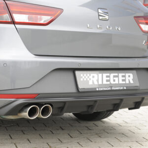 Difusor Trasero Rieger para Seat León FR (5F) ST/Kombi