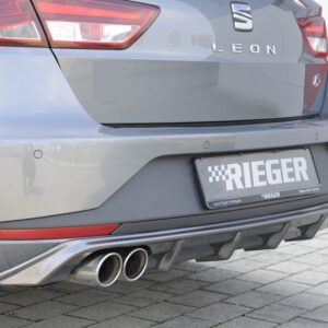 Difusor Trasero Rieger para Seat Leon FR (ST/Kombi) 2013-2016
