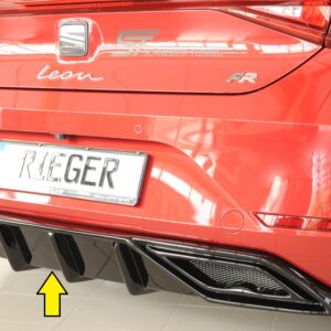 Difusor Trasero Rieger para Seat León (KL) 5 Puertas