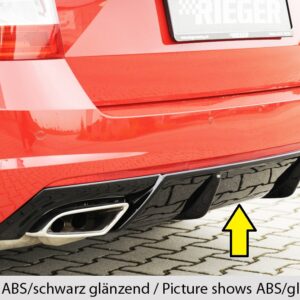 Difusor Trasero Rieger para Skoda Octavia RS (5E)