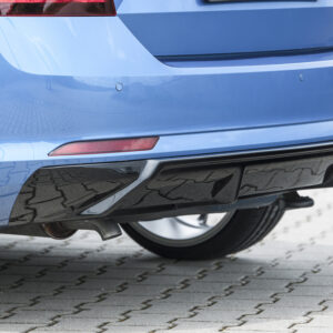 Difusor Trasero Rieger para Skoda Rapid (NH) Spaceback