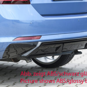Difusor Trasero Rieger para Skoda Rapid (NH) Spaceback