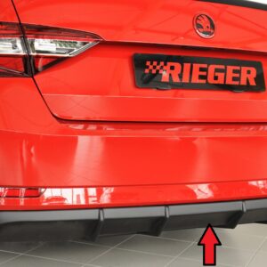 Difusor Trasero Rieger para Skoda Superb III (3T/3V)