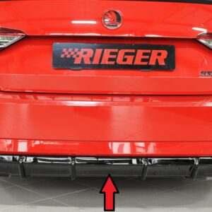 Difusor Trasero Rieger para Skoda Superb III (3T/3V)