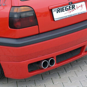 Difusor Trasero Rieger para VW Golf 3 (3 y 5 puertas, Cabrio)