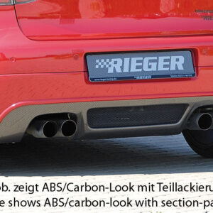 Difusor Trasero Rieger para VW Golf 5 y Golf 5 GTI