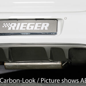 Difusor Trasero Rieger para VW Golf 6 (3 y 5 puertas)