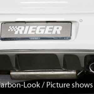 Difusor Trasero Rieger para VW Golf 6 GTD y GTI