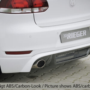 Difusor Trasero Rieger para VW Golf 6 GTD y GTI (3 y 5 puertas)