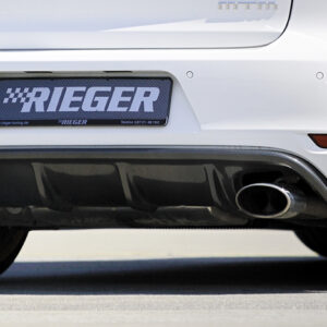Difusor Trasero Rieger para VW Golf 6 GTI y GTD