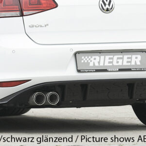 Difusor Trasero Rieger para VW Golf 7 (3 y 5 puertas)