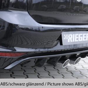 Difusor Trasero Rieger para VW Golf 7 R-Line