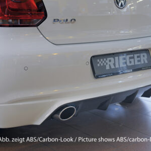 Difusor Trasero Rieger para VW Polo 6 (6R) - 3 y 5 Puertas