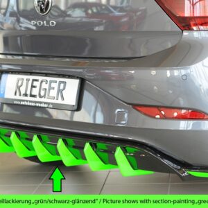Difusor Trasero Rieger para VW Polo (AW) GTI 5-puertas (desde 06/2021)