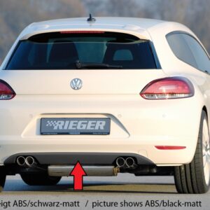 Difusor Trasero Rieger para VW Scirocco 3 (08.08-04.14)
