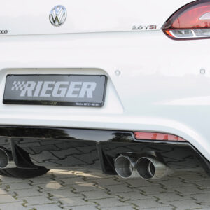Difusor Trasero Rieger para VW Scirocco 3 R-Line