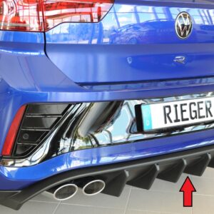 Difusor Trasero Rieger para VW T-Roc R y R-Line (A1)