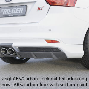 Difusor Trasero Wolf para Ford Focus 3 ST 5 Puertas