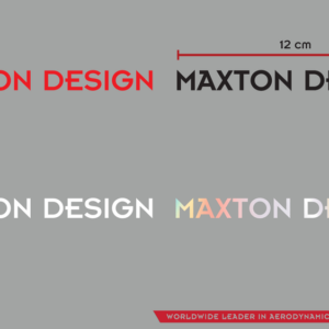 Calcomanía de coche Maxton Design para logotipo