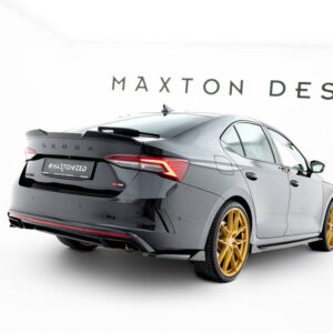 Splitters Traseros V.6 para Skoda Octavia RS Liftback y Combi Mk4 / Mk4 Facelift - Maxton Design