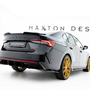 Splitters Traseros V.7 para Skoda Octavia RS Liftback / Combi Mk4 / Mk4 Facelift - Maxton Design