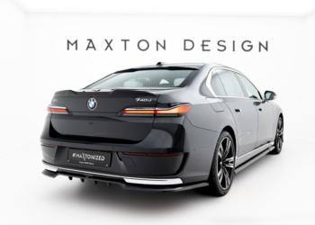 Splitter Trasero BMW 7 G70 (con barras verticales) – Maxton Design