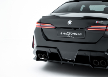 Splitter Trasero con Barras Verticales para BMW M5 Sedan / Touring G90 – Maxton Design