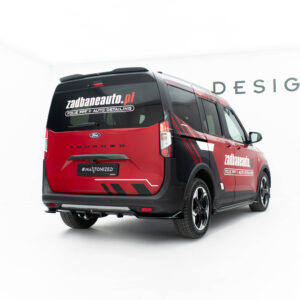 Splitter Trasero con Barras Verticales para Ford Tourneo Courier Mk2 - Maxton Design